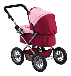 Coche Para Muñeca, Color Rojo-rosa - comprar online