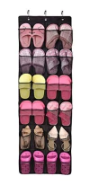 Zapateros Organizador De Zapatos Sobre La Puerta, 24 Grandes