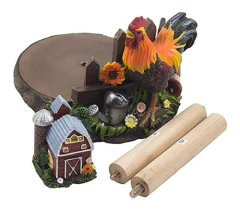 Toallero Decorativo De Papel De Granja Con Granero - tienda online