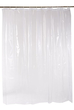 Amazonbasics  Cortina Transparente Pesada De Regadera Con G - comprar online