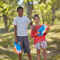 Nerf Super Soaker Twin Tide, Bomba Para Disparar Agua - tienda online