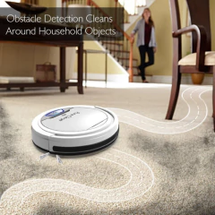 Robot Aspirador Pure Clean Pucrc25 V2, Para Alfombra Y Pisos - tienda online