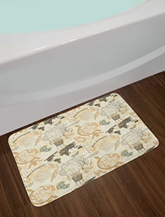 Alfombrilla De Baño Multicolor - comprar online