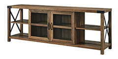Mueble Para Tv De Madera Y Metal Color Marrón - Danielle's Store