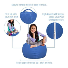Puff Almacenamiento De Animales De Peluche - comprar online