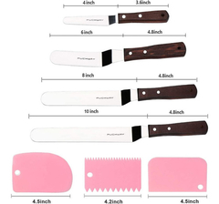 Juego De Espátula Para Glaseado Para Decoración De Pasteles - comprar online