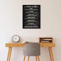 Lienzo Decorativo Inspirador Pared,diseño Motivacional, - comprar en línea