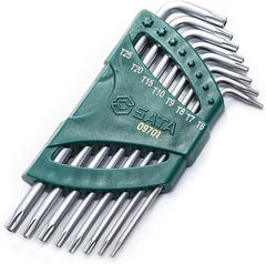 Juego De Llaves Torx Sata, X8 Unidades, Con Soporte