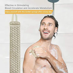 Esponja Exfoliante Y Set Para Ducha.