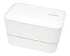 Bento Caja Ampliado Doble Blanco