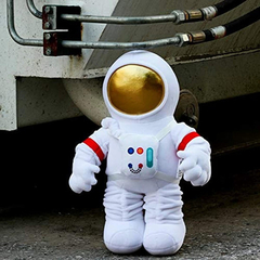 Peluche De Astronauta Con Mochila Extraíble, Blanco, 13.0in - tienda online