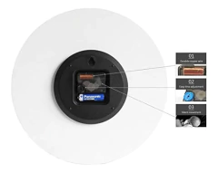 Reloj De Pared Silencioso - comprar online