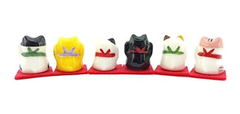 Mini Maneki Neko - Set De 6 - comprar online