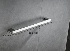 Juego De Accesorios Para Baño 4 Piezas, 24 Pulgadas - comprar online