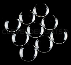 25 Cabujones De Vidrio Redondos-cleverdelights - comprar online