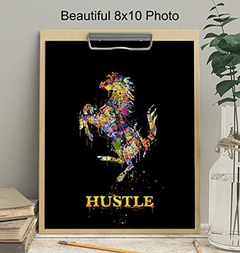 Arte De Pared Motivacional De Ferrari Póster De Decoración P en internet