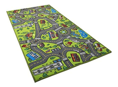 Alfombra De Juegos Para Niños Ideal Para Jugar Con Coches