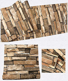 Imagen de Papel Tapiz De Piedra, Autoadhesivo, Desmontable
