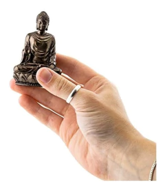 Imagen de Figura Decorativa De 3'' Resina Con Acabado En Bronce