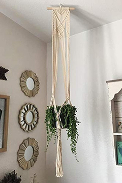 Mkono Colgador De Planta De Macramé, Decoración De Paredes - Danielle's Store