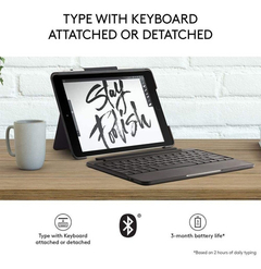 Funda Con Teclado Logitech Para iPad 5/6th Gen en internet
