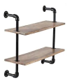 Mh London - Estantería Flotante De Pared Para Tuberías Indus