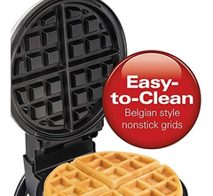 Flip Belga Waffle Maker, De Voltear, Acero Inoxidable - Danielle's Store