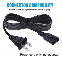 Cable Ul Listado De Ca De Repuesto De 8 Pies 2 Puntas Cable5 - comprar online
