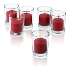 Set De 12 Velas Aromáticas Votivas, Con Duración De 10 Horas - Danielle's Store