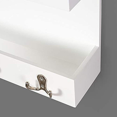 Imagen de Estanteria Flotante Para Llaves, Color Blanco