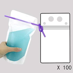 Bolsas De Plástico Para Bebé, Traslucidas Con Cremallera - comprar online