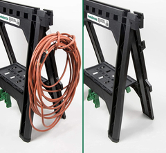 Caballetes Plegables Metabo Hpt, 544kg, 2 Piezas, Negro - Danielle's Store
