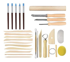 Kit 44 Herramientas De Cerámica Para Escultura De Arcilla. - Danielle's Store