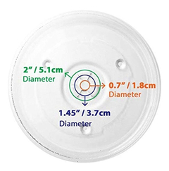 Platos, Bandeja De Cristal Para Microondas en internet
