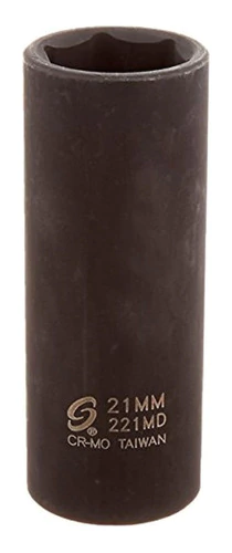Sunex Tools - Llave De Vaso De Impacto (0.551 In)