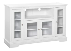 Cajoneras, Aparador De Cocina Moderno Con Puertas De Cristal