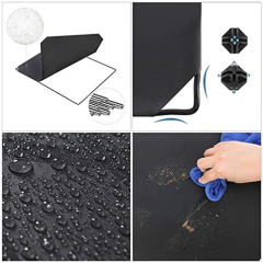 Imagen de Estantería Modular De Plástico Color Negro, 9 Niveles