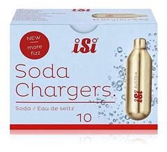 Isi Co2 Soda Siphon Cargador, 10 Unidades