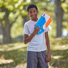 Nerf Super Soaker Twin Tide, Bomba Para Disparar Agua en internet