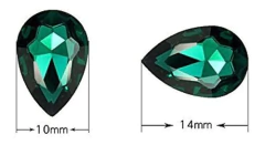 Jyukan -lágrima Cristal, Para Joyería. Resina (50piezas) - comprar online