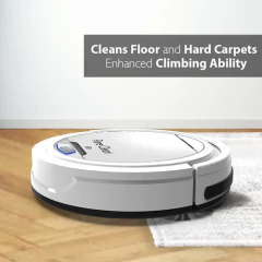Robot Aspirador Pure Clean Pucrc25 V2, Para Alfombra Y Pisos en internet