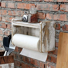 Estantería Flotante Para Papel De Cocina,madera Color Blanco - comprar online