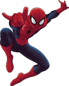 Ultimate Spiderman Peel And Stick Tatuajes De Pared Gigante