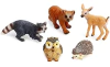 Figuras De Animales Del Bosque Para Decoración