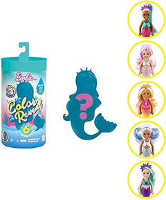Muñeca De Sirena Chelsea De Barbie Color Reveal