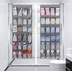 Zapateros Zapatero Organizador Para Puerta Con 24 Bolsillos