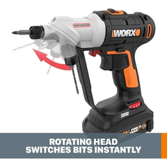 Worx Wx176l 20v Switchdriver Taladro Inalámbrico Bat Y Carga - Danielle's Store