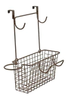 Organizador De Baño Para Secador Bronce Spectrum Grid