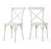 Christopher Knight Sillas De Comedor, Set De 2, Blanco