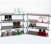 Organizador De Zapato De Plástico Y Metal, 2 Paquetes